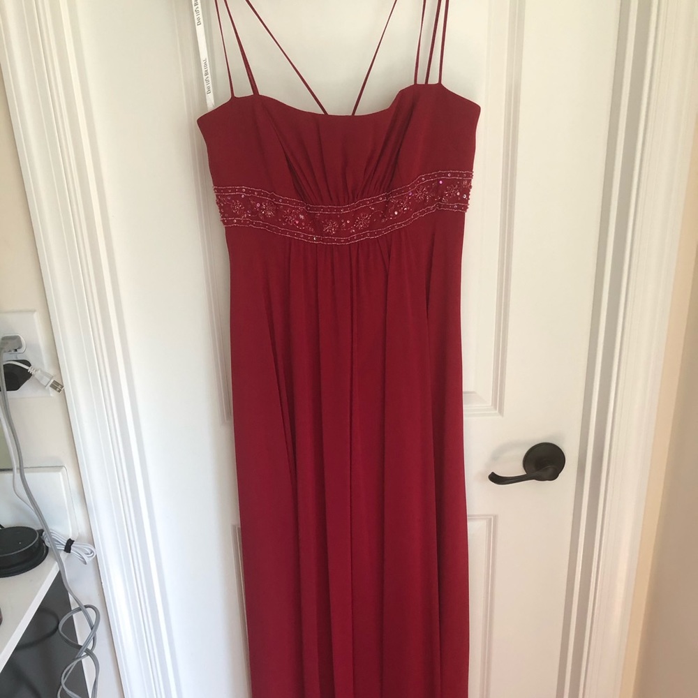 Cranberry Understated Bridesmaid Dress